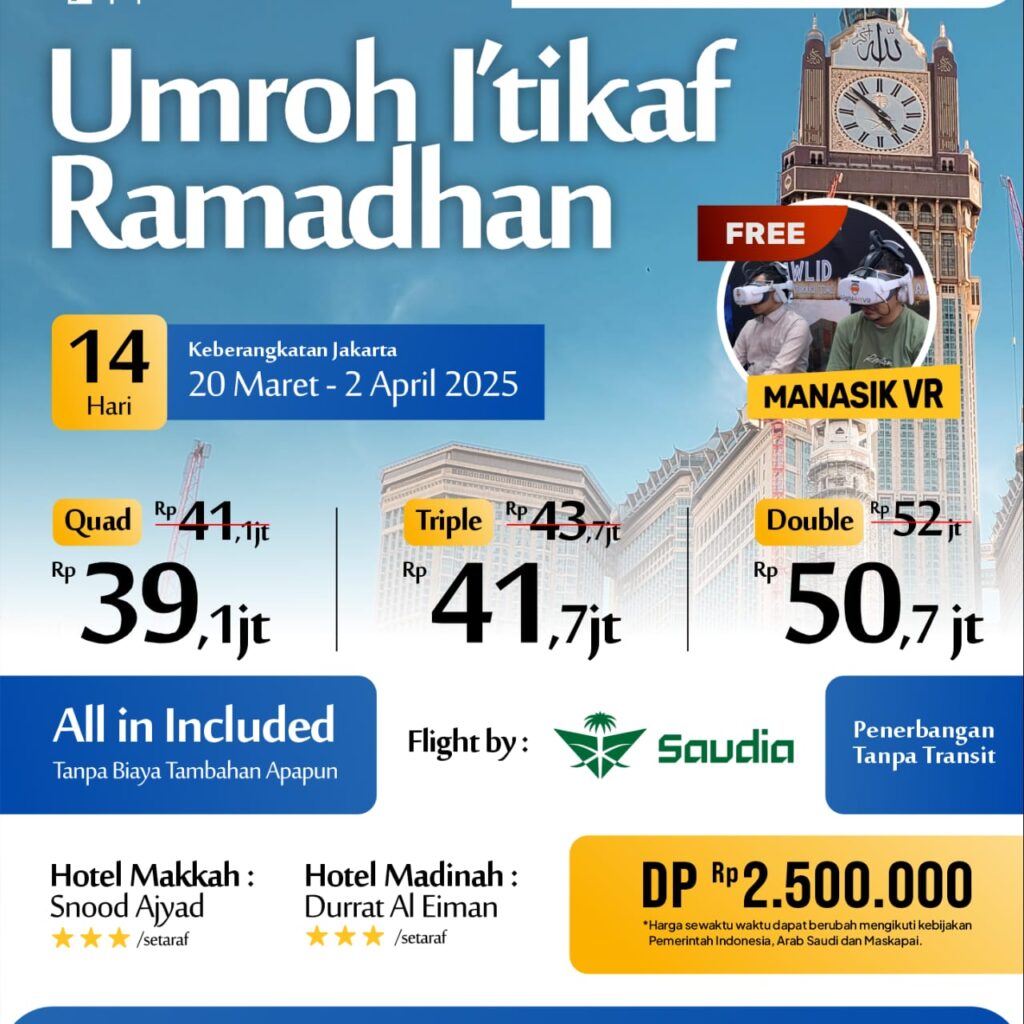 umroh itikaf ramadan
